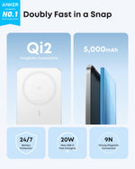 Anker MagGo Slim 5K Card-Like Magnetic Power Bank