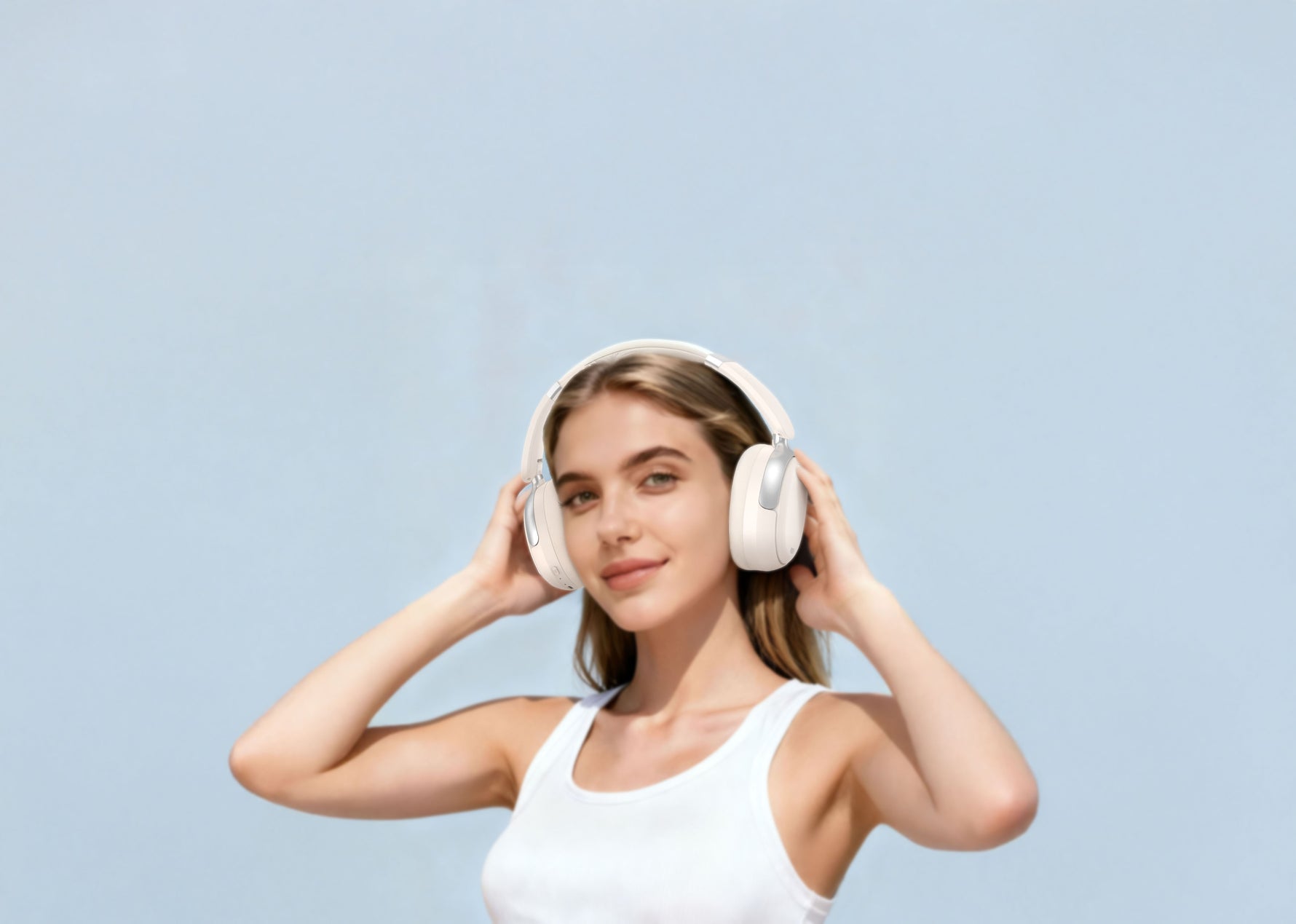 سماعات Sonique Pulse من ليزل لاسلكية ستيريو | أبيض