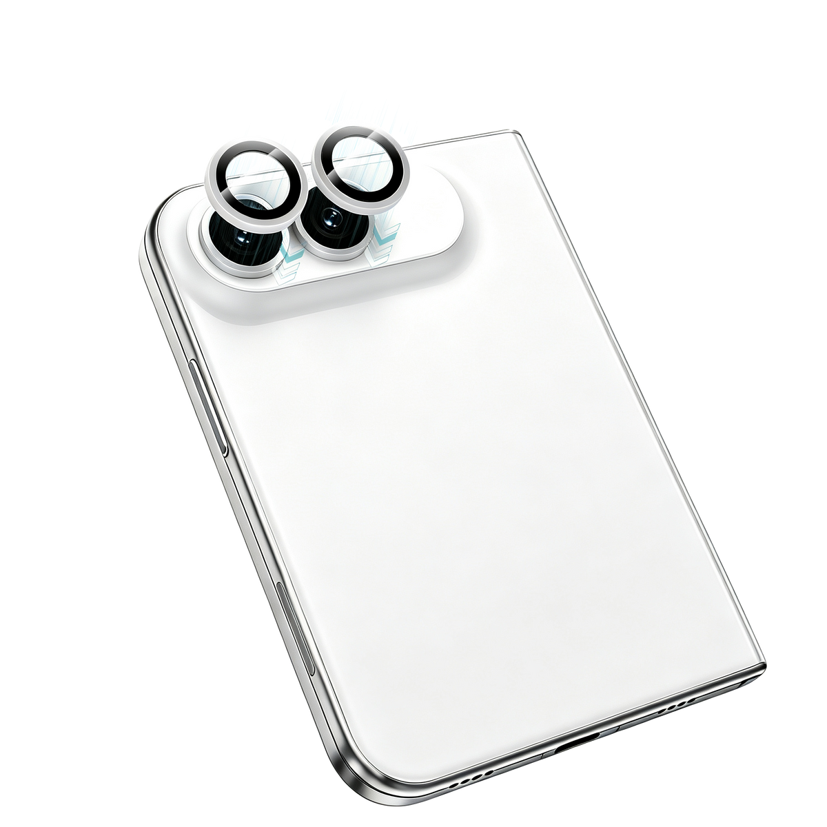 aslitec OPTARA DUO Ultra-Clear Camera Lens Protector for iPhone Duo – 99% Light Transmittance