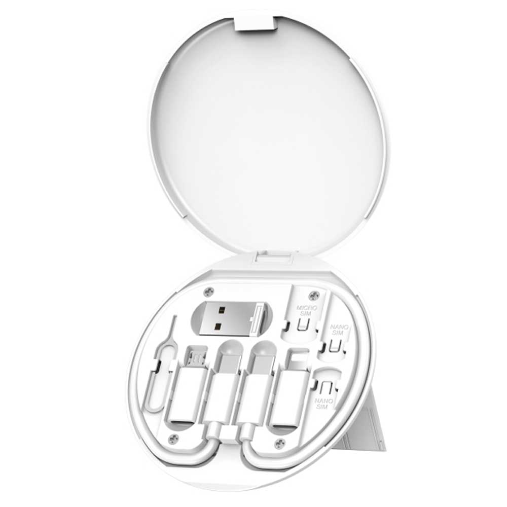 Wiwu Suit Box Cable Set-White