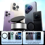 Automobile 360° Rotating Magnetic Vacuum Suction Mount | Silver