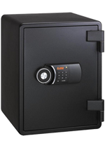 Eagle Safe Compact Size Fire Resistant Safe 60Kg | Black