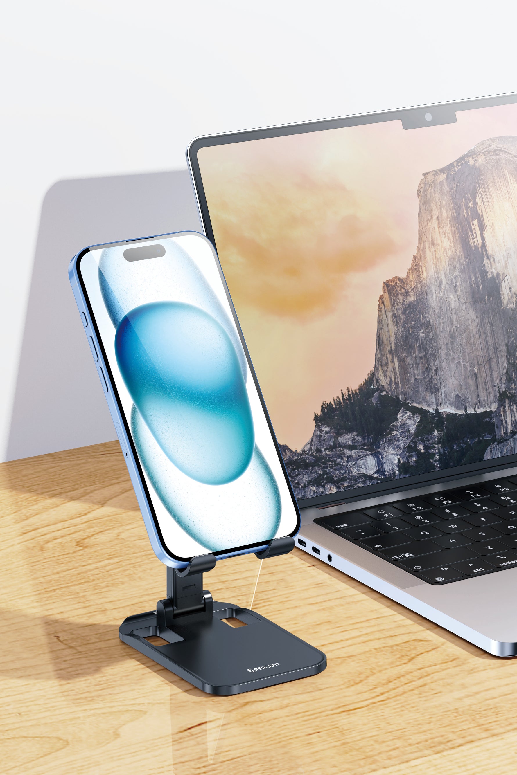 حامل هاتف Universal قابل للطي من سلسلة Flexistand من 90 Percent | أسود