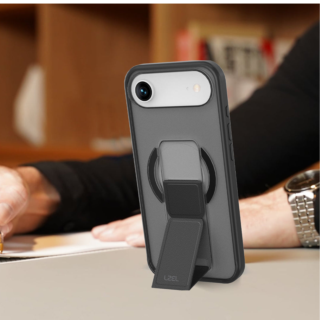 LZEL Magsynto Strap Case for iPhone Air | Black