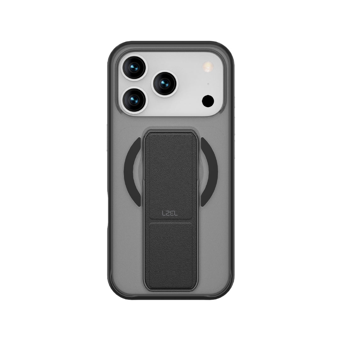 كڤر حماية LZEL Magsynto Strap لهاتف iPhone 17 Pro | أسود