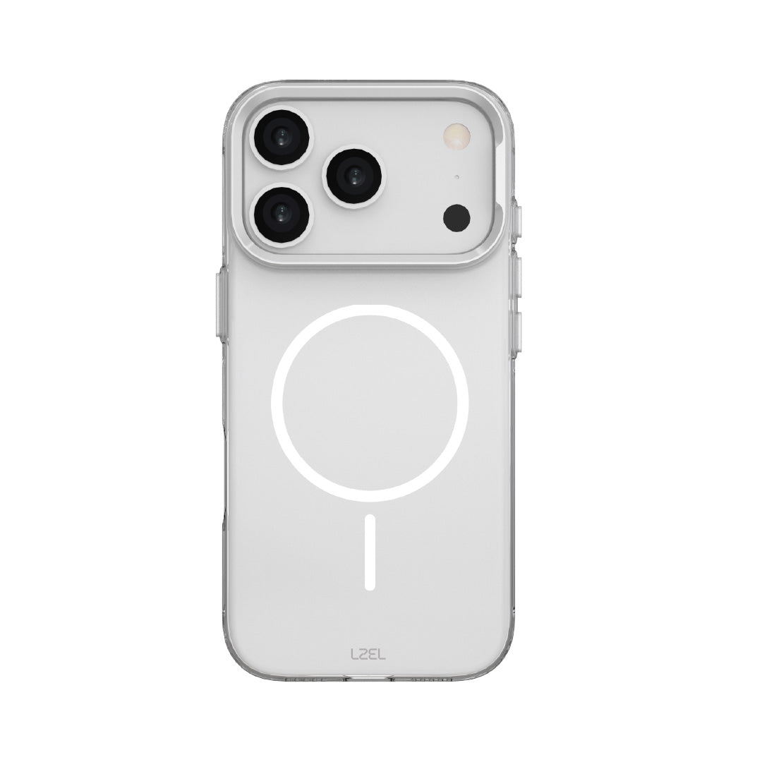 LZEL Magkryden Slim Case for iPhone 17 Pro Max | Crystal Clear
