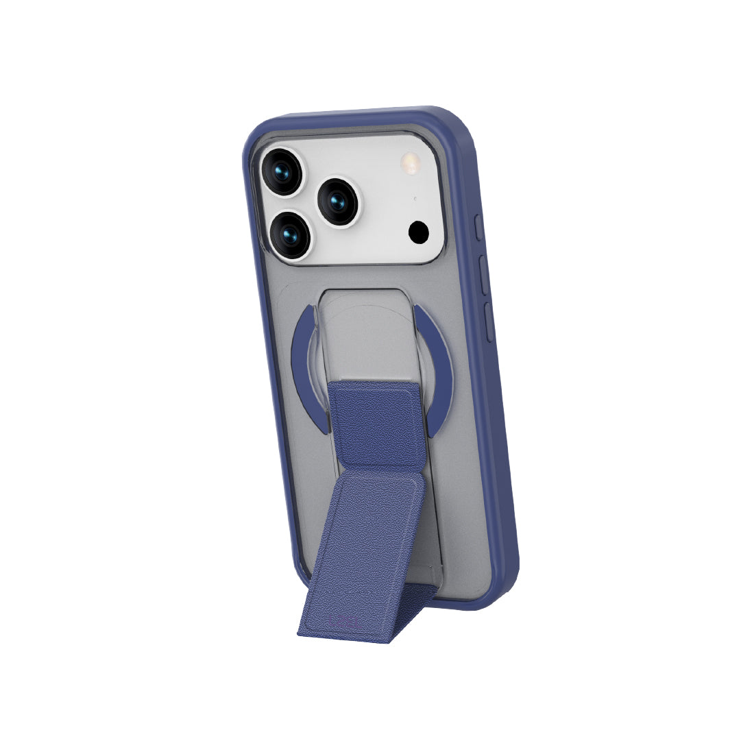 LZEL Magsynto Strap Case for iPhone 17 Pro | Mood Indigo
