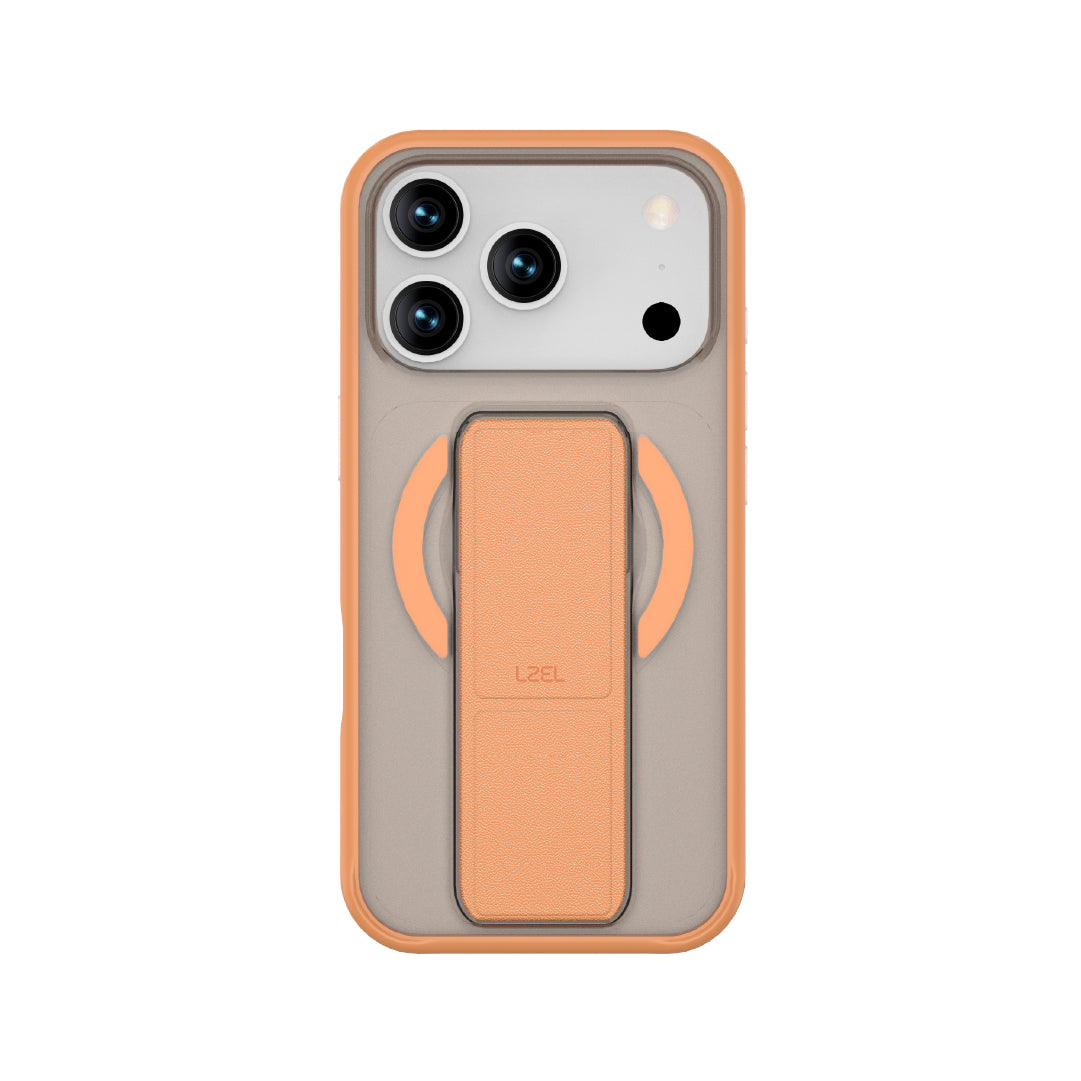 كڤر حماية LZEL Magsynto Strap لهاتف iPhone 17 Pro | برتقالي