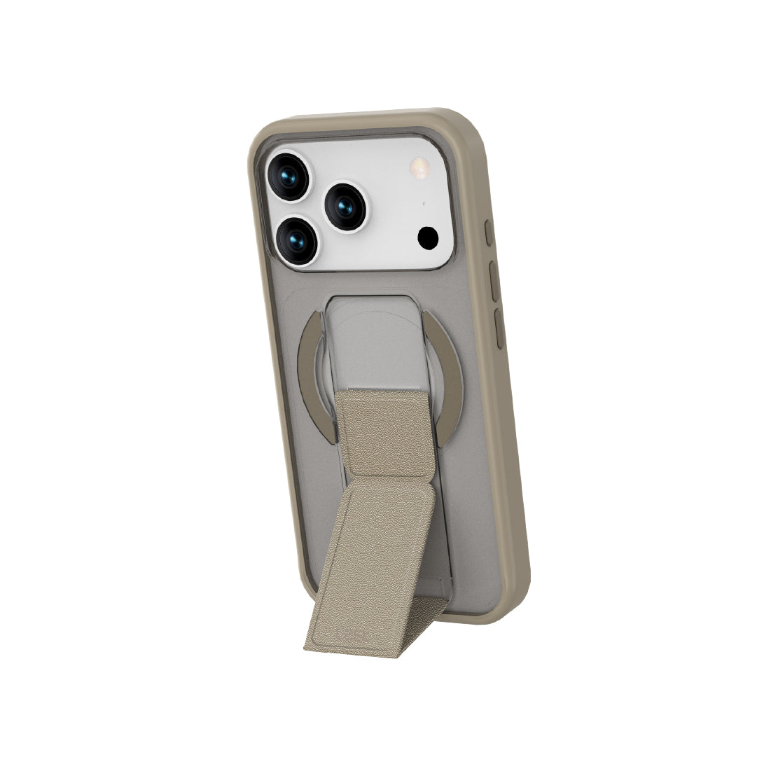 كڤر حماية LZEL Magsynto Strap لهاتف iPhone 17 Pro Max | تيتانيوم