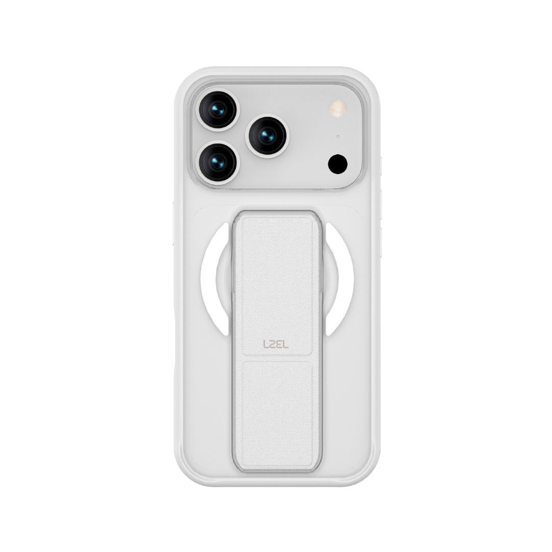 كڤر حماية LZEL Magsynto Strap لهاتف iPhone 17 Pro | أبيض