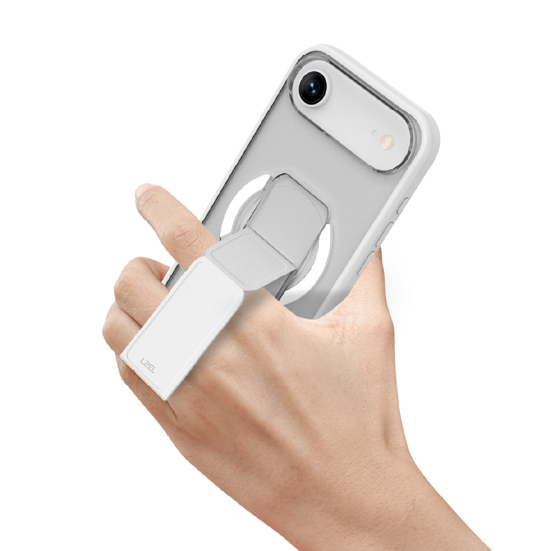 LZEL Magsynto Strap Case for iPhone Air | White