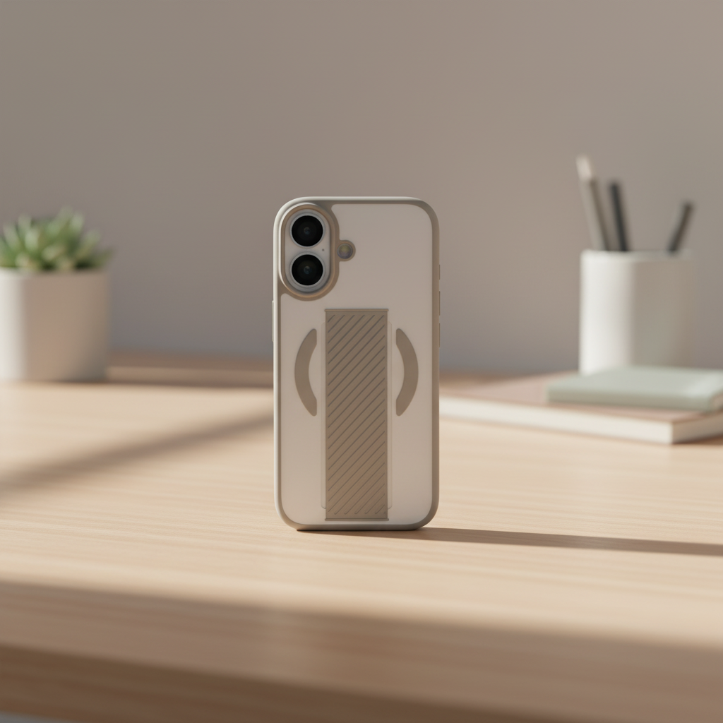 LZEL MagMatte Band Case for iPhone 17 | Titanium