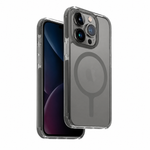 Uniq Lino Hue Case for iPhone 15 Pro Max | Smoke