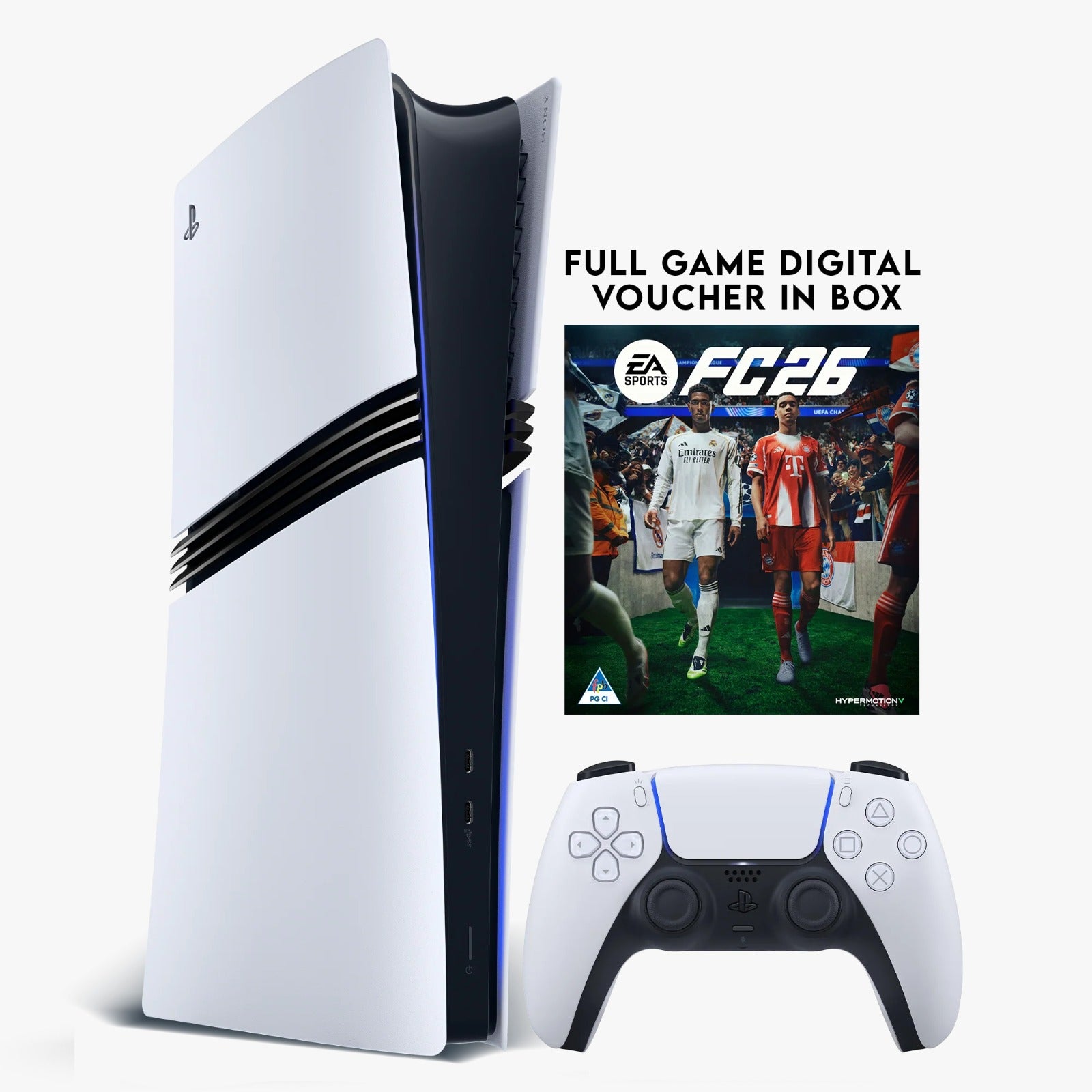 PS5 Pro Console Digital EA Sports FC26 Bundle