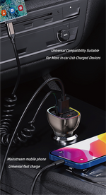 Asli Global Primuscharge GT Dual Port 90W With PD & QC3.0 | Black