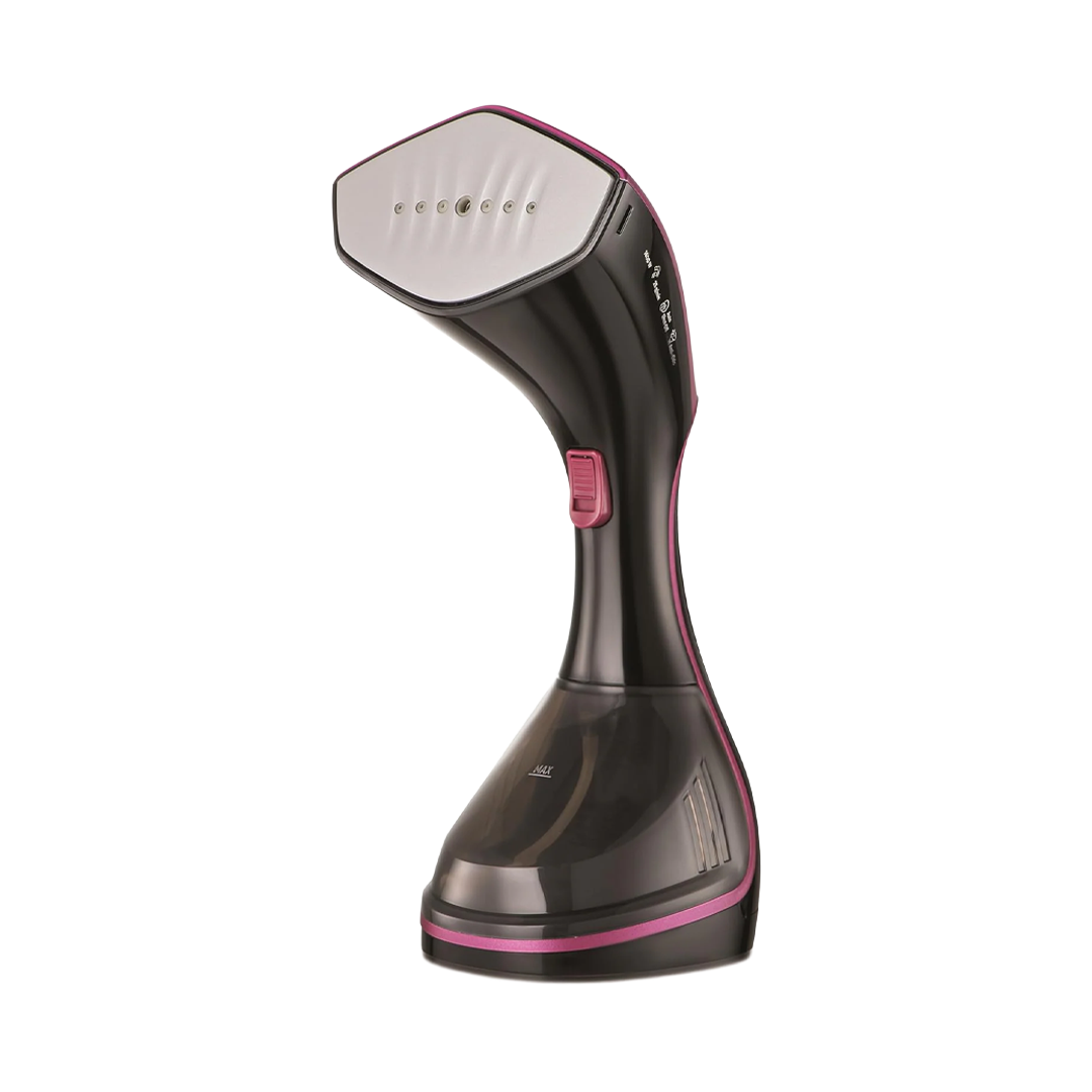 كواية ملابس HSTD1600-B5 من Black & Decker بقوة 1600 واط مع قاعدة سيراميك و شاشة عرض LED  رقمية | أسود