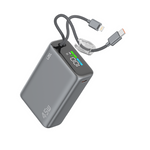 LZEL Neurode 20K Pd45W Mini Power Bank Pd3.0 & Qc3.0 | Usb-C Cable & Lighting Cable