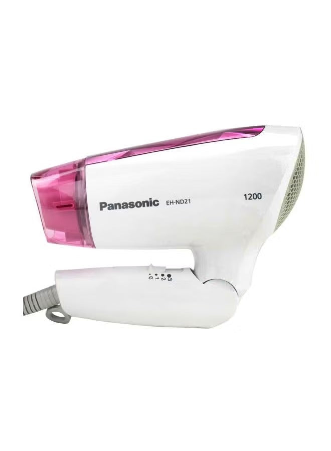 مجفف الشعر من  Panasonic– قوة 1200 واط | فوهة التجفيف السريع | تصميم قابل للطي