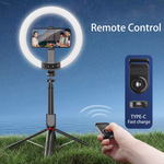 مجموعة إضاءة حلقة سيلفي Vlog Lumexpod من ليزل مقاس 10 بوصة مع جهاز تحكم عن بعد