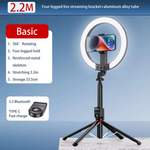 مجموعة إضاءة حلقة سيلفي Vlog Lumexpod من ليزل مقاس 10 بوصة مع جهاز تحكم عن بعد