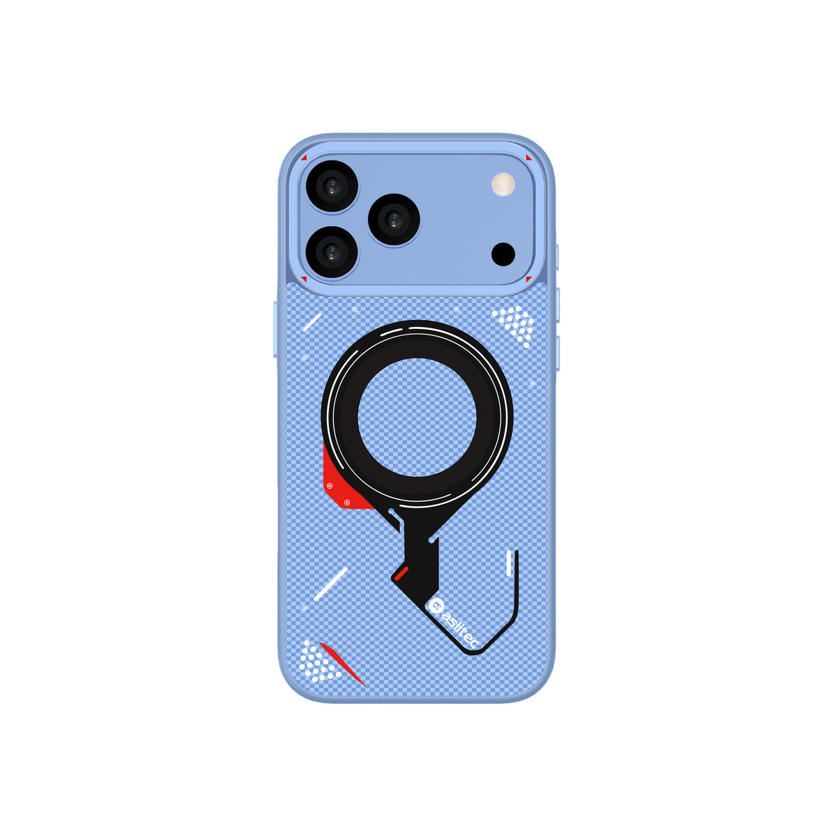 كڤر حماية aslitec Cybermech بتصميم هجين ولمسات معدنية ومتوافق مع MagSafe لهاتف iPhone 18 Pro & 18 Pro Max
