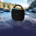 LZEL AquilaSonus Pulse Ultimate – Waterproof Portable Bluetooth Speaker | Black