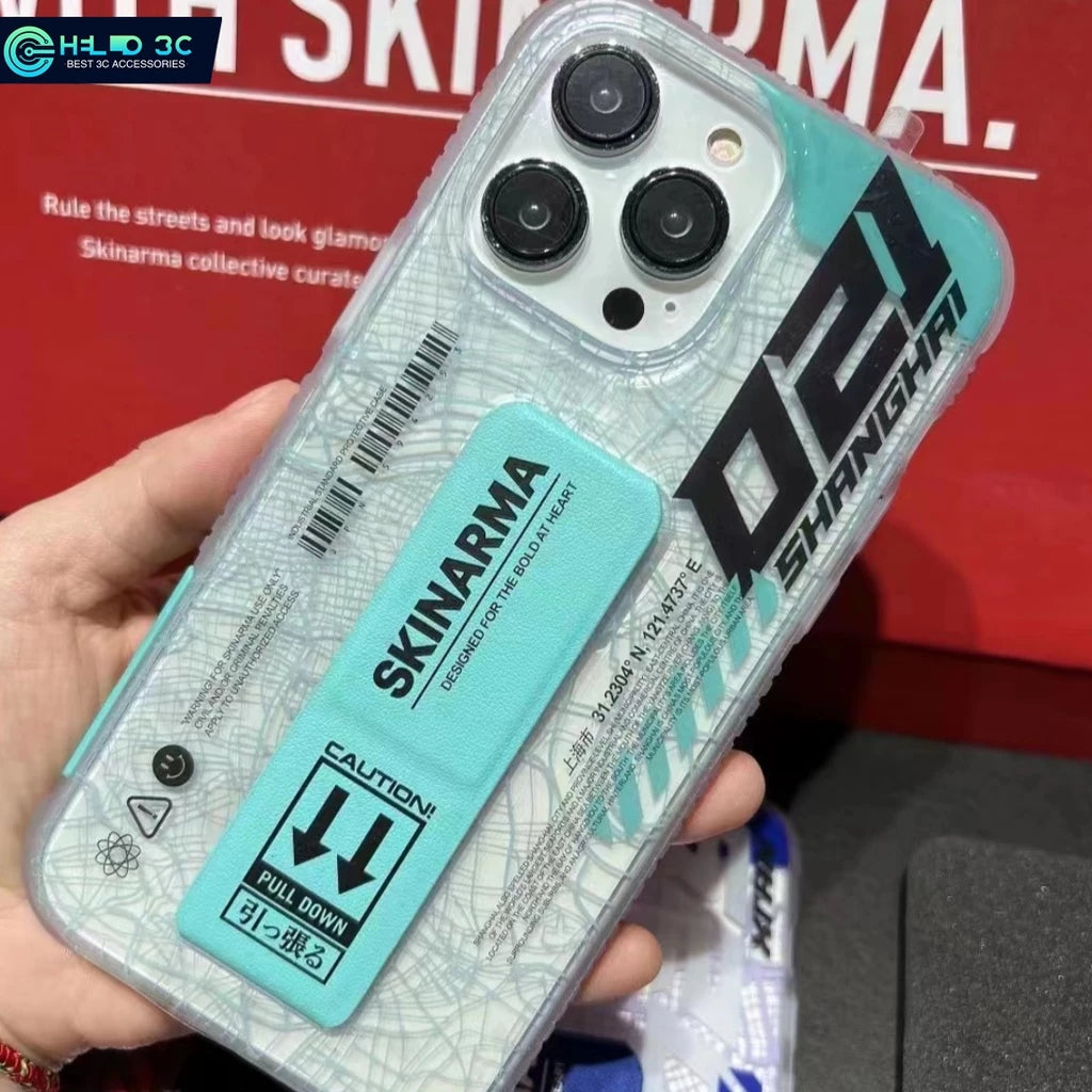 SkinArma Cover For iPhone 14 Pro Ryoiki | Turquoise