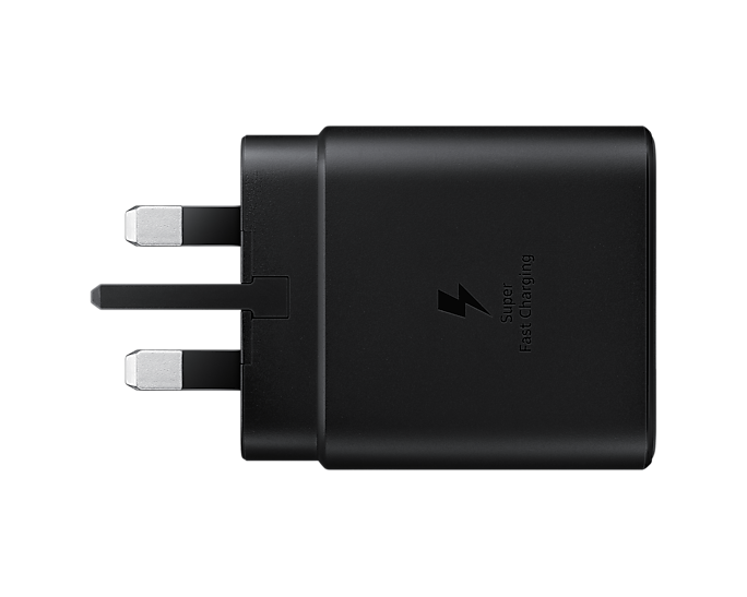 Samsung Charger 25W with USB-C to USB-C Cable | Black