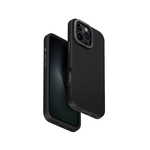 كڤر حماية هايبرد كيفا ماكس ماجسيف مع حامل كاميرا من يونيك لهاتف آيفون 16 برو | أسود