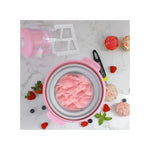 Geepas Ice Cream Maker Machine | BPA-Free, Makes Delicious Soft Ice Cream, Gelato, Frozen Yogurt & Sorbet, Easy-to-Clean Aluminum Bowl, 1.5QT