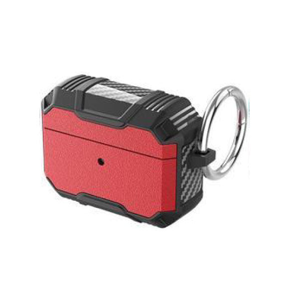Airpods 3 Shockproof Case Red Black