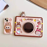 كڤر حماية Labubu لجهاز iPad الجيل التاسع 10.2 مصنوع من السيليكون المرن