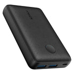 بطارية شحن Power Core Select من أنكر  سعة 10000 مللي أمبير شحن سريع بمنفذي USB-A مزدوجين بقدرة 12 واط | أسود