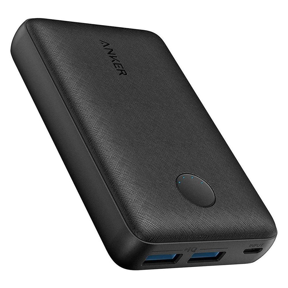 بطارية شحن Power Core Select من أنكر  سعة 10000 مللي أمبير شحن سريع بمنفذي USB-A مزدوجين بقدرة 12 واط | أسود