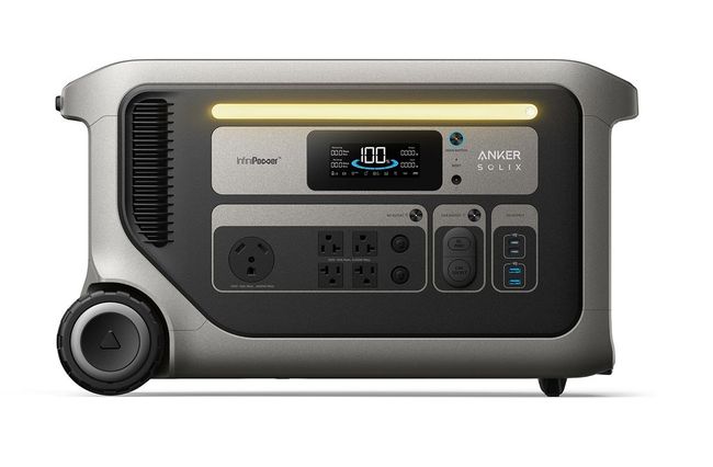 باندل محطتي طاقة محمولتين Anker SOLIX F3000 – عدد 2، سعة 3072Wh لكل جهاز، قدرة 3600W 