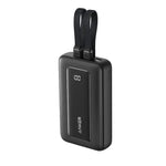 باور بانك Anker Zolo بسعة 10,000 مللي أمبير – شحن سريع 35 واط مع كابلي USB-C مدمجين