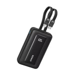 باور بانك Anker Zolo بسعة 10,000 مللي أمبير – شحن سريع 35 واط مع كابلي USB-C مدمجين