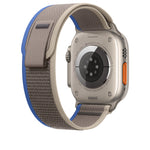 Apple Watch 49mm Trail Loop S/M | Blue/ Gray