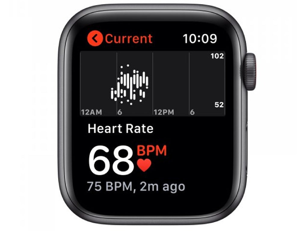 Apple Watch SE GPS + Cellular, 44mm Space Gray Aluminium Case with Charcoal Sport Loop