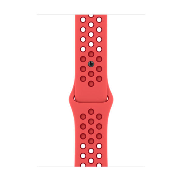 سوار ساعة Apple Watch مقاس 45 مم | قرمزي لامع / أحمر رياضي