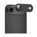 Lzel Metal Tempered Glass Camera For Iphone Air | Light Black