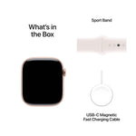 Apple Watch Series 10 - 46mm - GPS  - Rose Gold Aluminium Case With Light Blush Sport Band - M/L