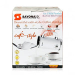 صانعة رغوة الحليب SMF-4461 من Sayona الكهربائية 4 في 1 رغوة ساخنة وباردة  سعة 150 مل للرغوة  قوة 500 واط