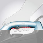 مكواة بخار باناسونيك بقوة 2400 واط مع قاعدة كبيرة