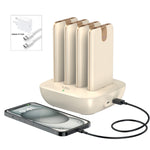 LZEL Quadra Energia Y Station 10000mAh Charging Station Built In Cable Lightning And Type-C | Yellow