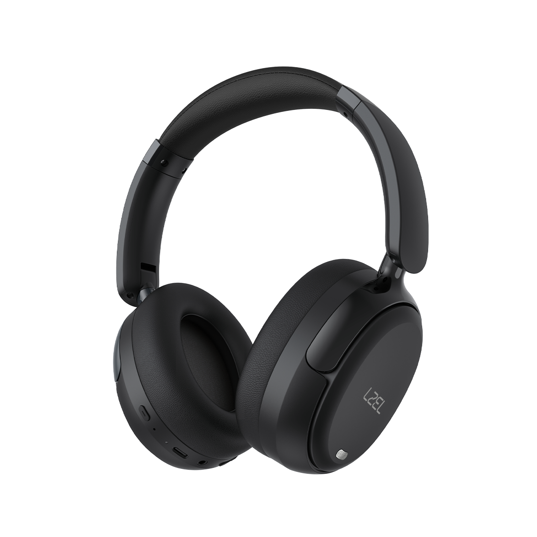 LZEL Sonique Pulse Wireless Stereo Headphones | Black