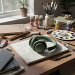 سماعة Echo Max من أسلي جلوبال لاسلكية  بصوت فائق| أخضر