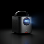 بروجيكتور نيوبولا مارس 3 إير المحمول بدقة 1080p مع Google TV و Netflix مدمج، 400 ANSI لومن وبطارية 2.5 ساعة | أسود