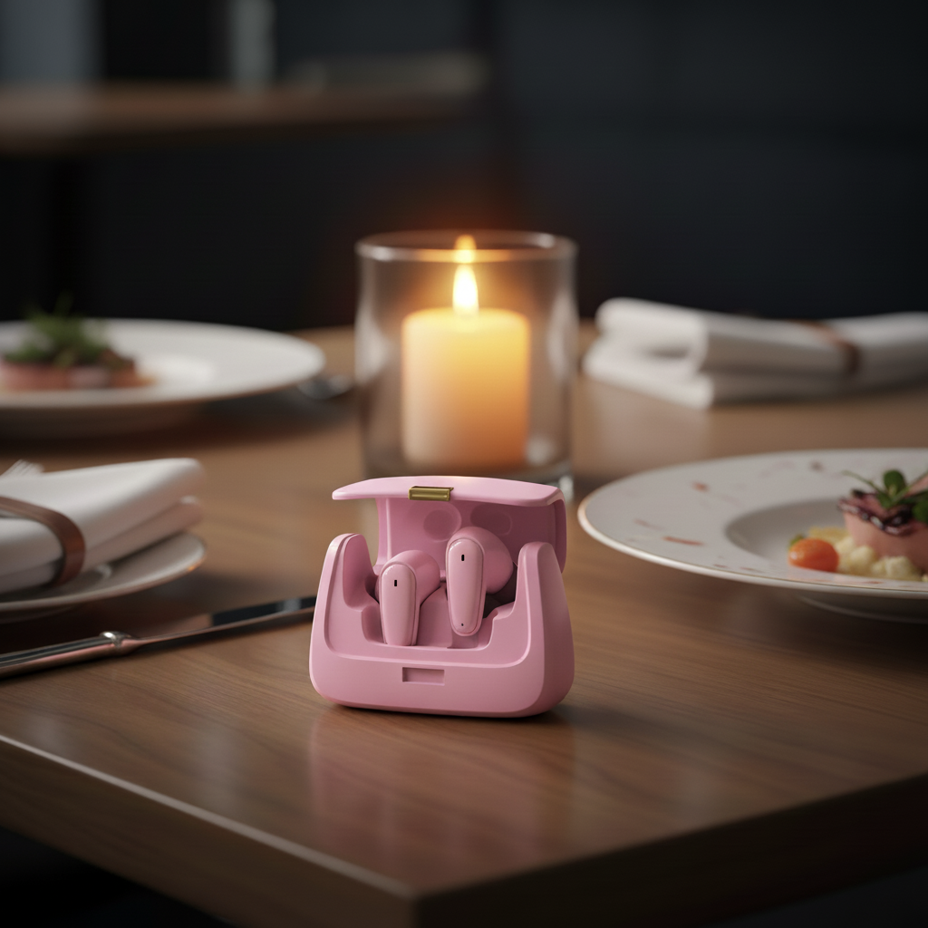 Asli Global Audiobag Echo Unique Handbag Styling TWS Bluetooth Earbuds |Pink