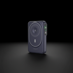 بطارية متنقلة Magcrest Hub من أسلي جلوبال 6 في 1 لاسلكي 10000 مللي أمبير بتقنية PD | بنفسجي